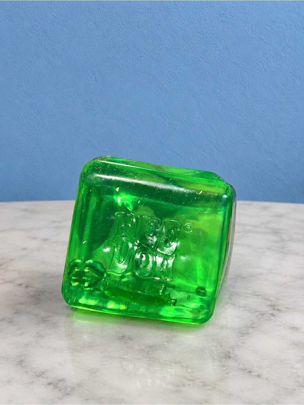 Sprite NeeDoh Nice Cube - Green Squishy Toy